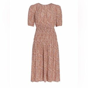 $248 NWT RAILS Filippa Smocked Midi Dress Small